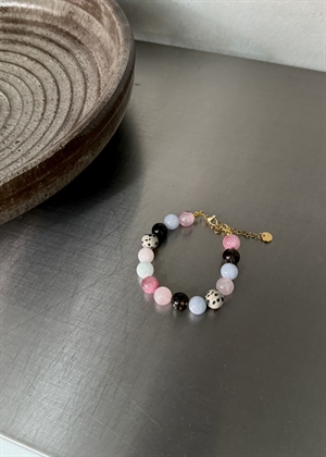 Multi mix armbånd Brun Pastel By ANTHON 